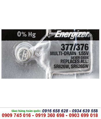 Pin Energizer SR626SW,377 Silver Oxide 1,55V chính hãng Energizer USA